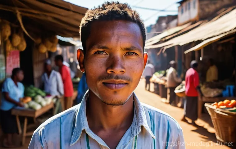 마다가스카르 출신 영화배우 및 감독 - **Prompt: Malagasy Woman Weaving in Nature's Embrace**
    A full-body, candid shot of a radiant you...
