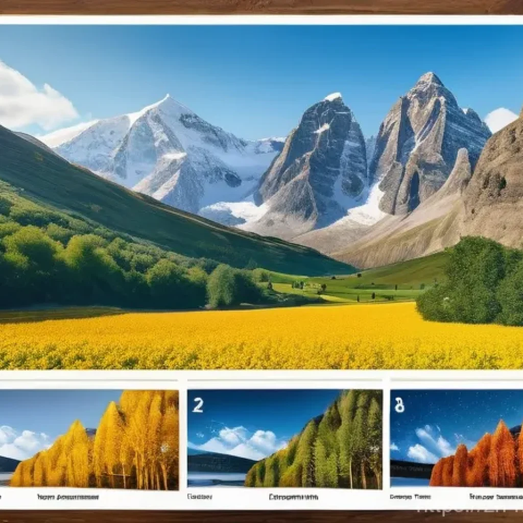 마다가스카르 주요 관광지 - Here are three image generation prompts in English, detailed and adhering to all specified guideline...