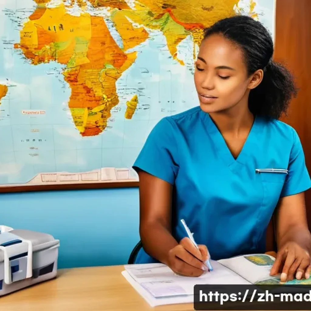 마다가스카르 여행 안전 꿀팁 - **Prompt 1: Proactive Health Preparation for Madagascar Adventure**
"A confident young female tr...