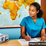 마다가스카르 여행 안전 꿀팁 - **Prompt 1: Proactive Health Preparation for Madagascar Adventure**
    "A confident young female tr...